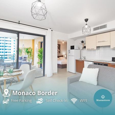 Vue Monaco & Tour Odeon - Terrasse - Parking - Bh Appartement Beausoleil Buitenkant foto