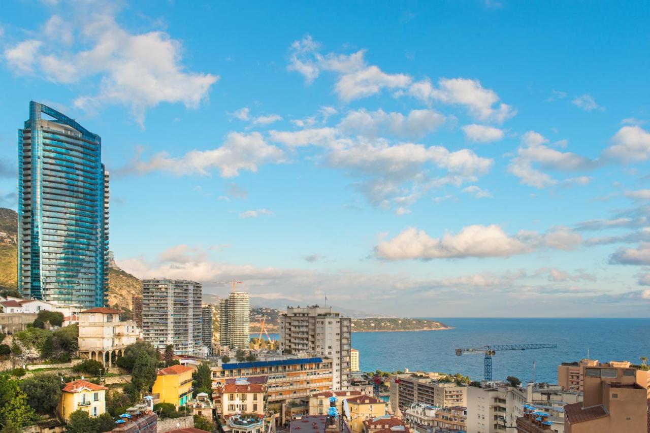 Vue Monaco & Tour Odeon - Terrasse - Parking - Bh Appartement Beausoleil Buitenkant foto