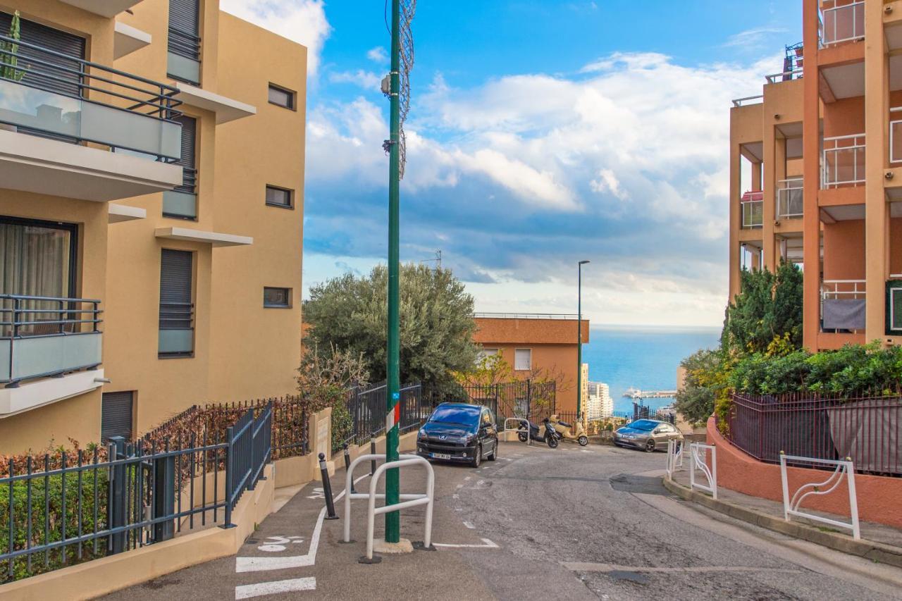 Vue Monaco & Tour Odeon - Terrasse - Parking - Bh Appartement Beausoleil Buitenkant foto