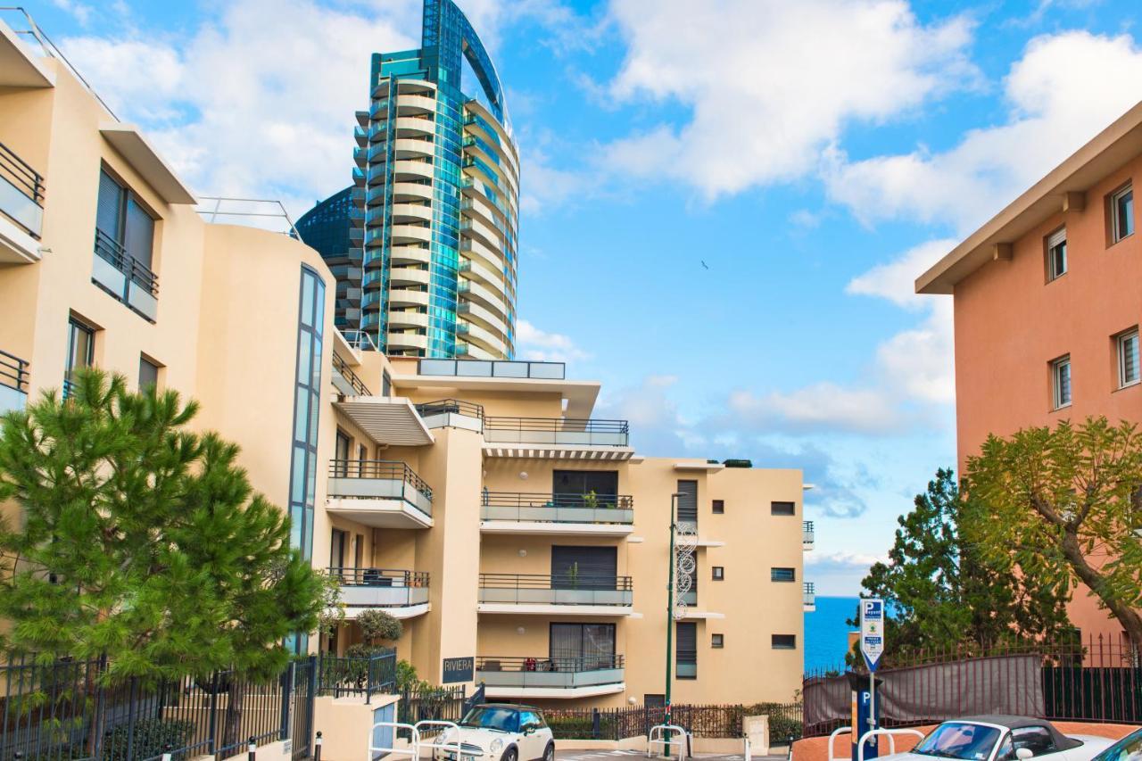 Vue Monaco & Tour Odeon - Terrasse - Parking - Bh Appartement Beausoleil Buitenkant foto